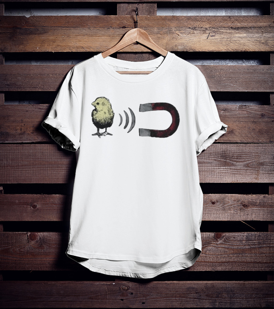 WWE The Miz Chick Magnet Concept With Magnet And Sound Waves T-Shirt