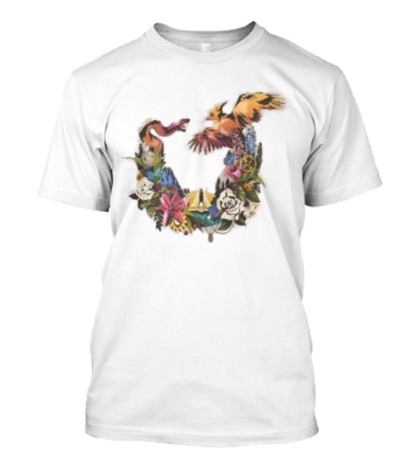 Lionsgate The Hunger Games Sunrise On The Reaping Floral Flint Striker T-Shirt