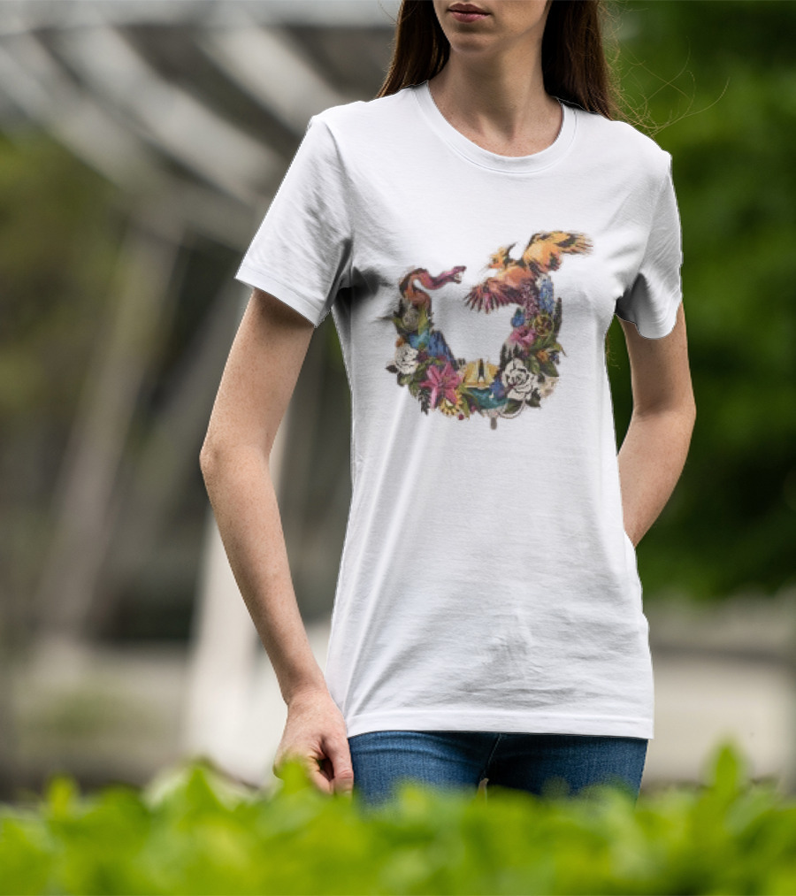 Lionsgate The Hunger Games Sunrise On The Reaping Floral Flint Striker T-Shirt