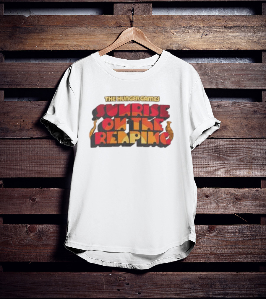 The Hunger Games Sunrise On The Reaping Lionsgate Shop White T-Shirt