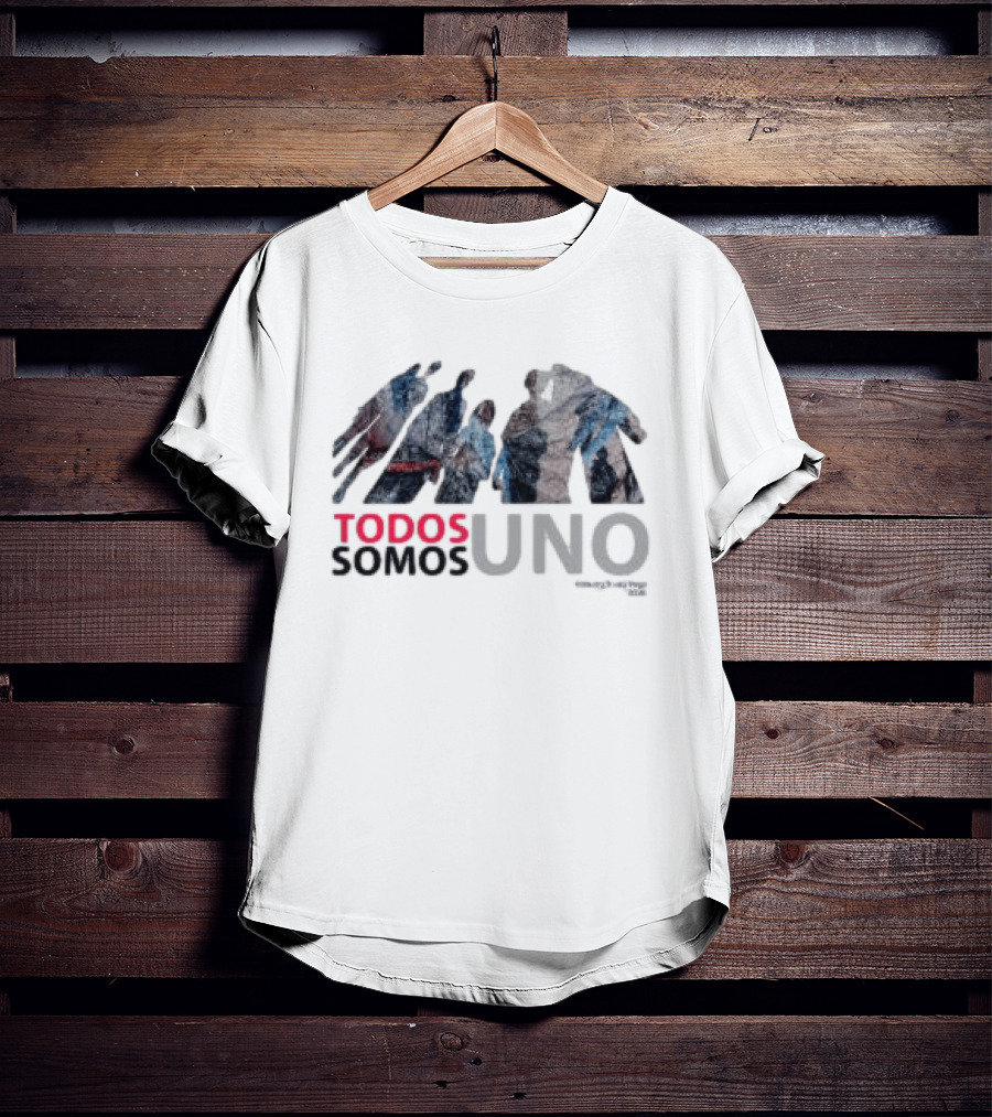 Todos Somos Uno Unity Peaceful Figures T-Shirt