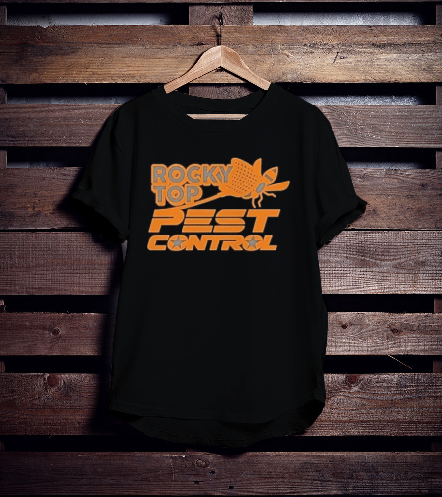 Rocky Top Pest Control Tennessee Defeated Georgia Tech Football T-Shirt