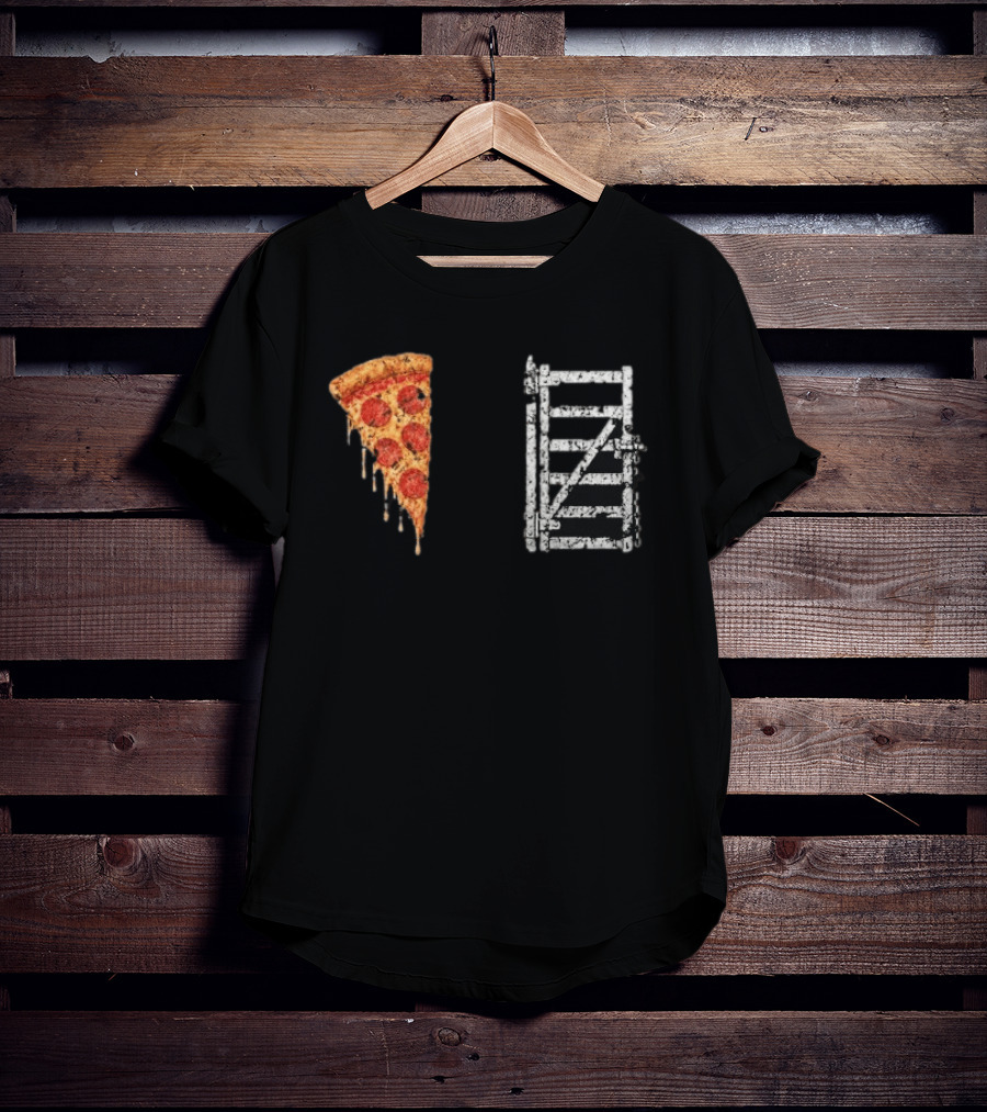 Pizza Slice And Gate Combo T-Shirt