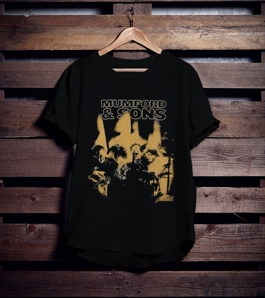 Mumford And Sons Dust And Thunder Tour Band Members T-Shirt