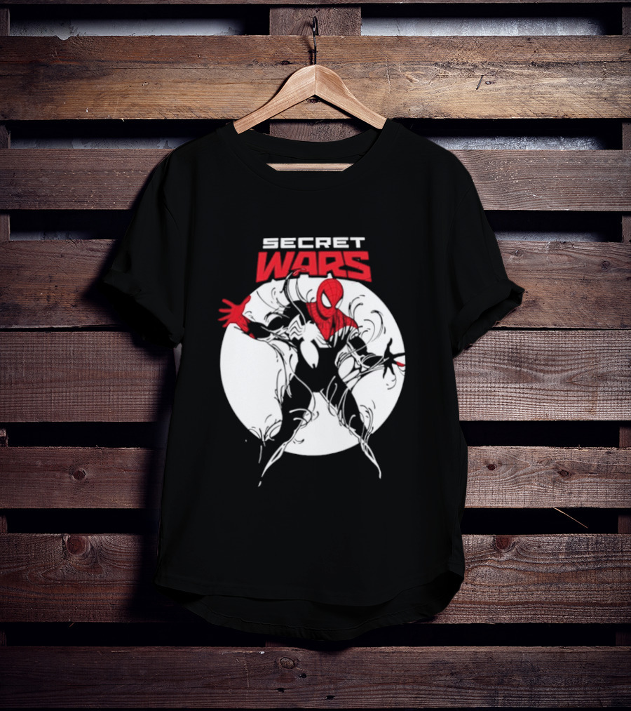 Secret Wars Spider Man Iconic Marvel T-Shirt