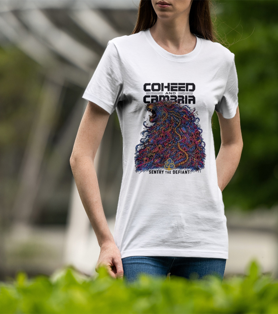 Coheed And Cambria Sentry The Defiant Neverender Red Rocks Amphitheatre Morrison Colorado September 29 2026 T-Shirt