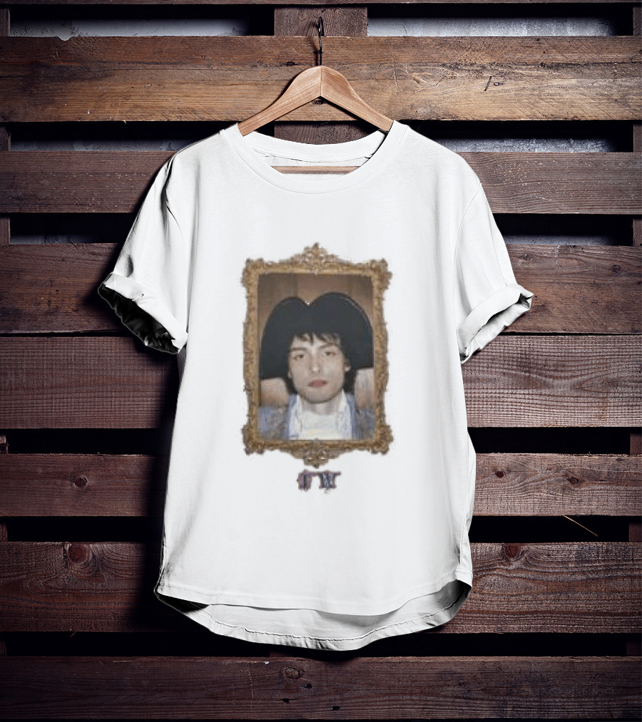 Finn Wolfhard Common Side Effects Tour Longsleeve Portrait In Ornate Frame T-Shirt