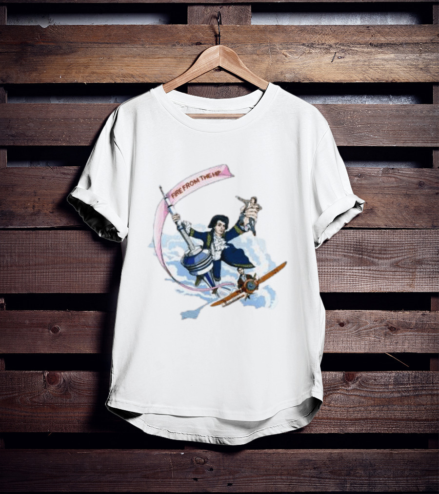 Finn Wolfhard Store Limited Edition Fire From The Hip Toronto CN Tower Aviation T-Shirt