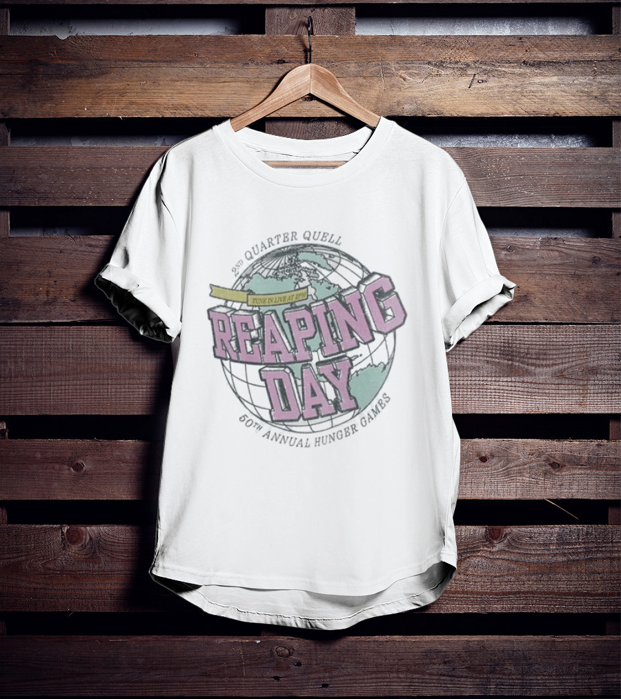 Reaping Day 50th Annual Hunger Games 2nd Quarter Quell Tune In Live At 8PM T-Shirt