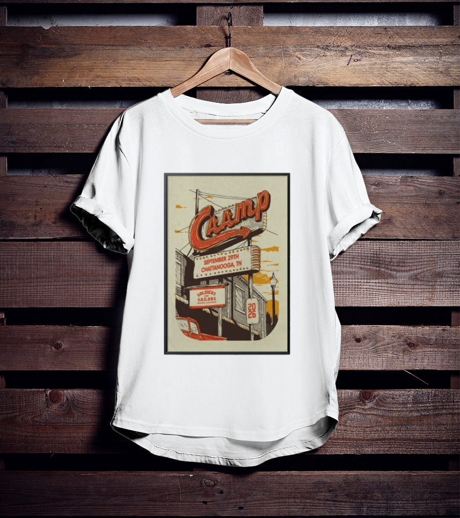 CAAMP Concert September 29 2026 Soldiers And Sailors Chattanooga TN T-Shirt