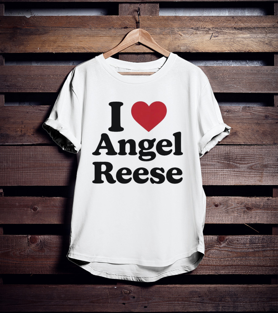 I Heart Angel Reese 2026 Fan Appreciation T-Shirt