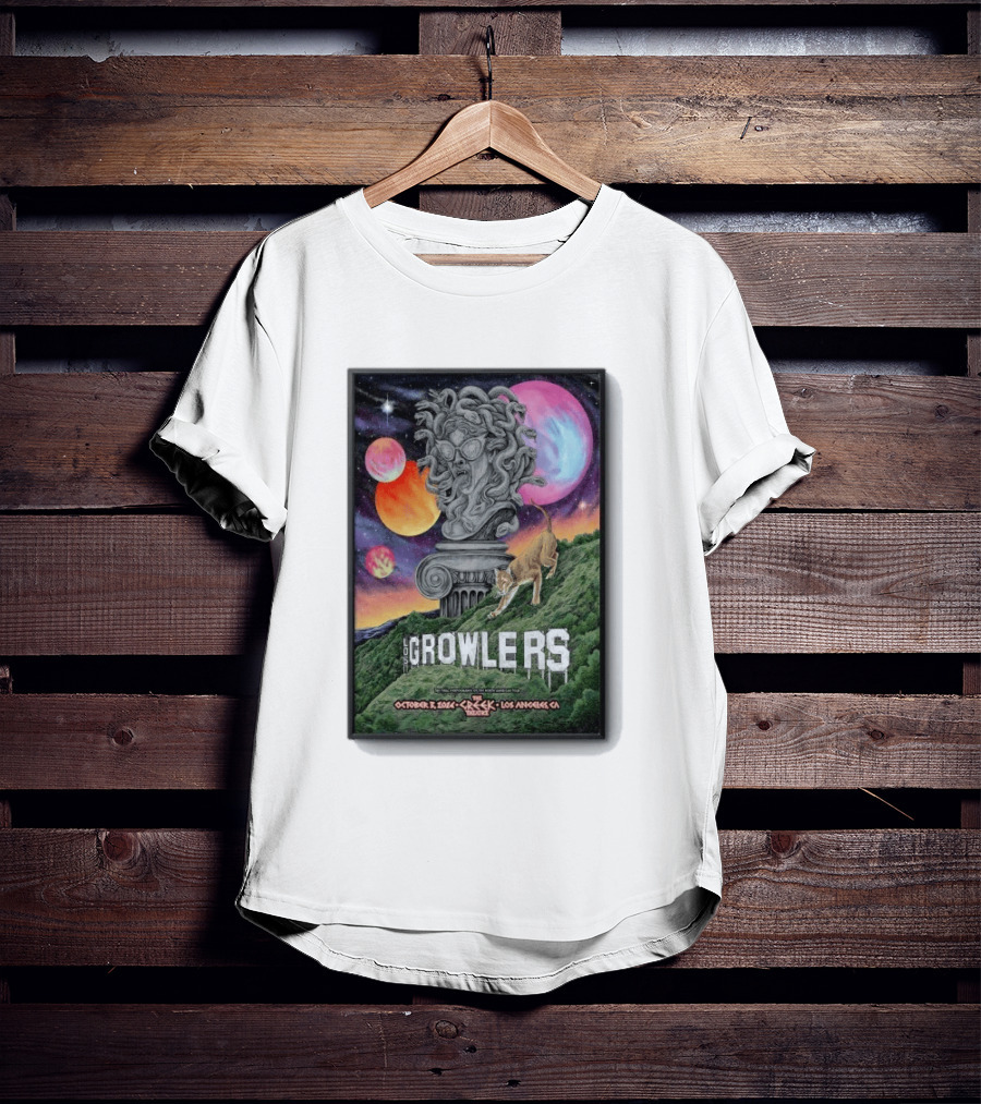 Los Growlers October 3 2026 Los Angeles Cosmic Event T-Shirt