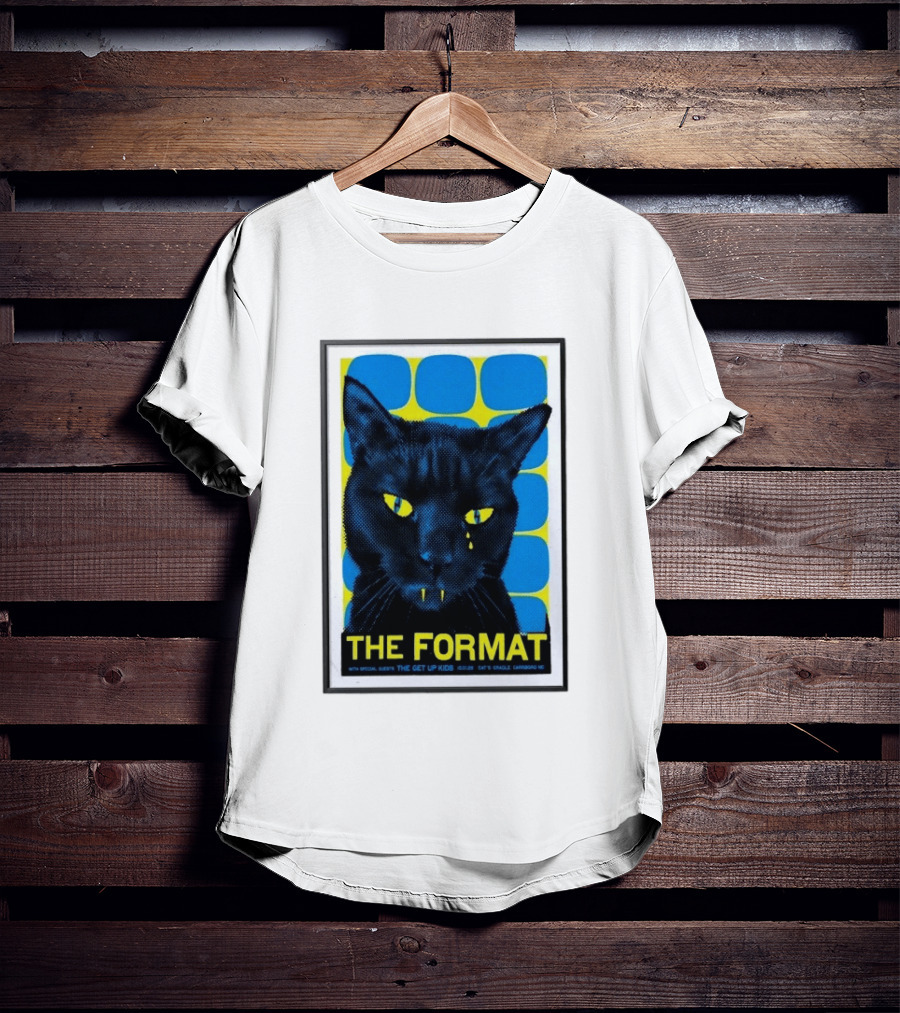 The Format With The Get Up Kids Cat's Cradle Carrboro NC 2026 Tour T-Shirt