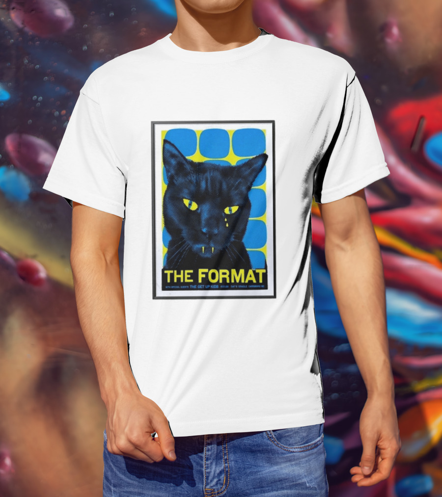 The Format With The Get Up Kids Cat's Cradle Carrboro NC 2026 Tour T-Shirt