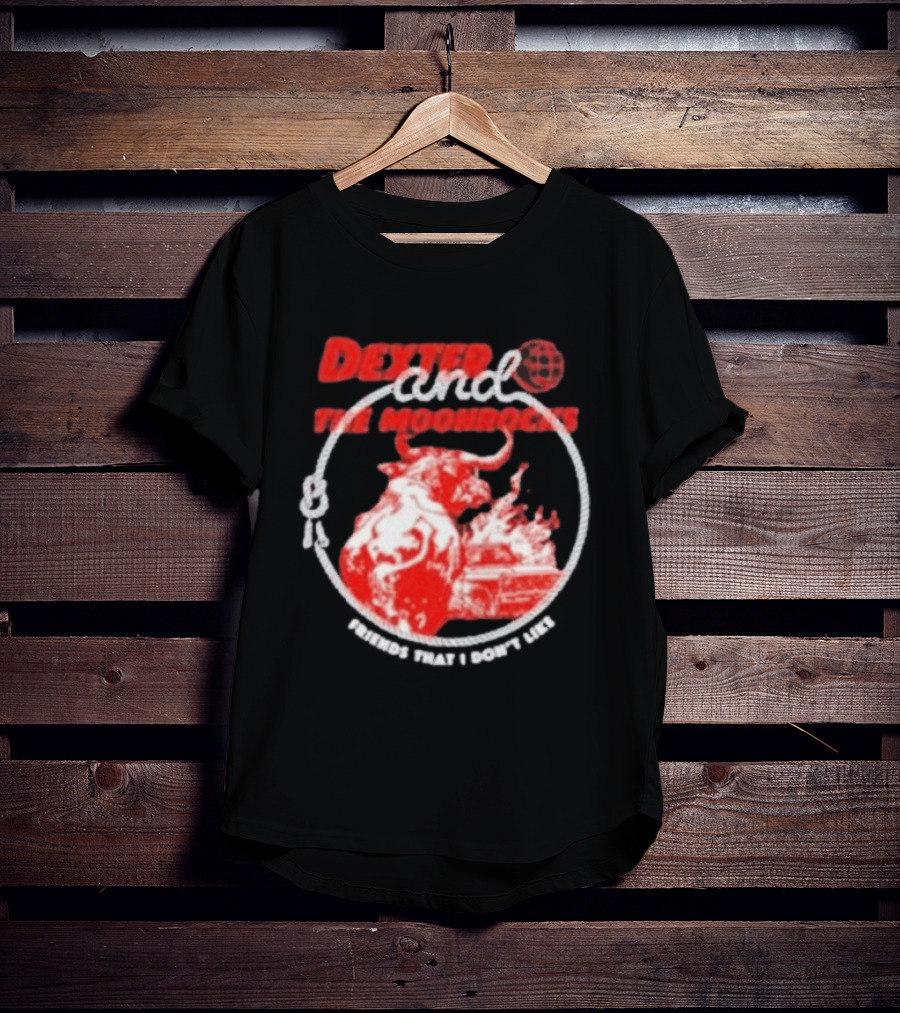 Dexter And The Moonrocks Friends Don't Like Club Album Red Bull T-Shirt