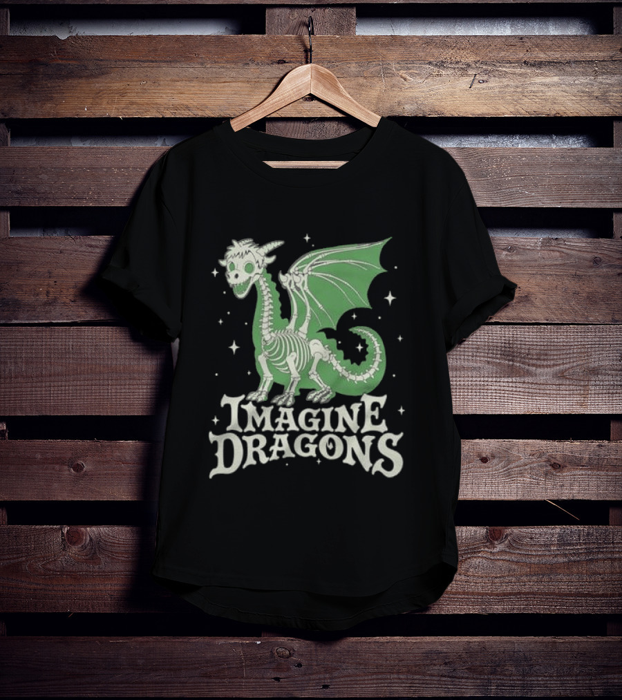 Imagine Dragons Skeleton Loomy Dragon T-Shirt