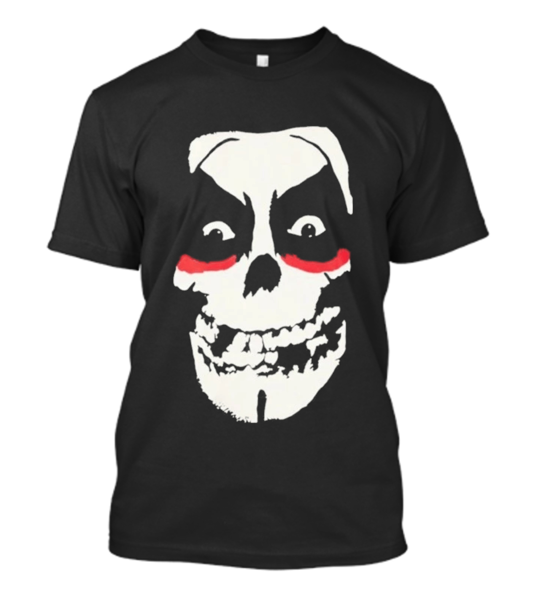 Original Misfits Skull With Danhausen Red Makeup Mechanics 2026 T-Shirt