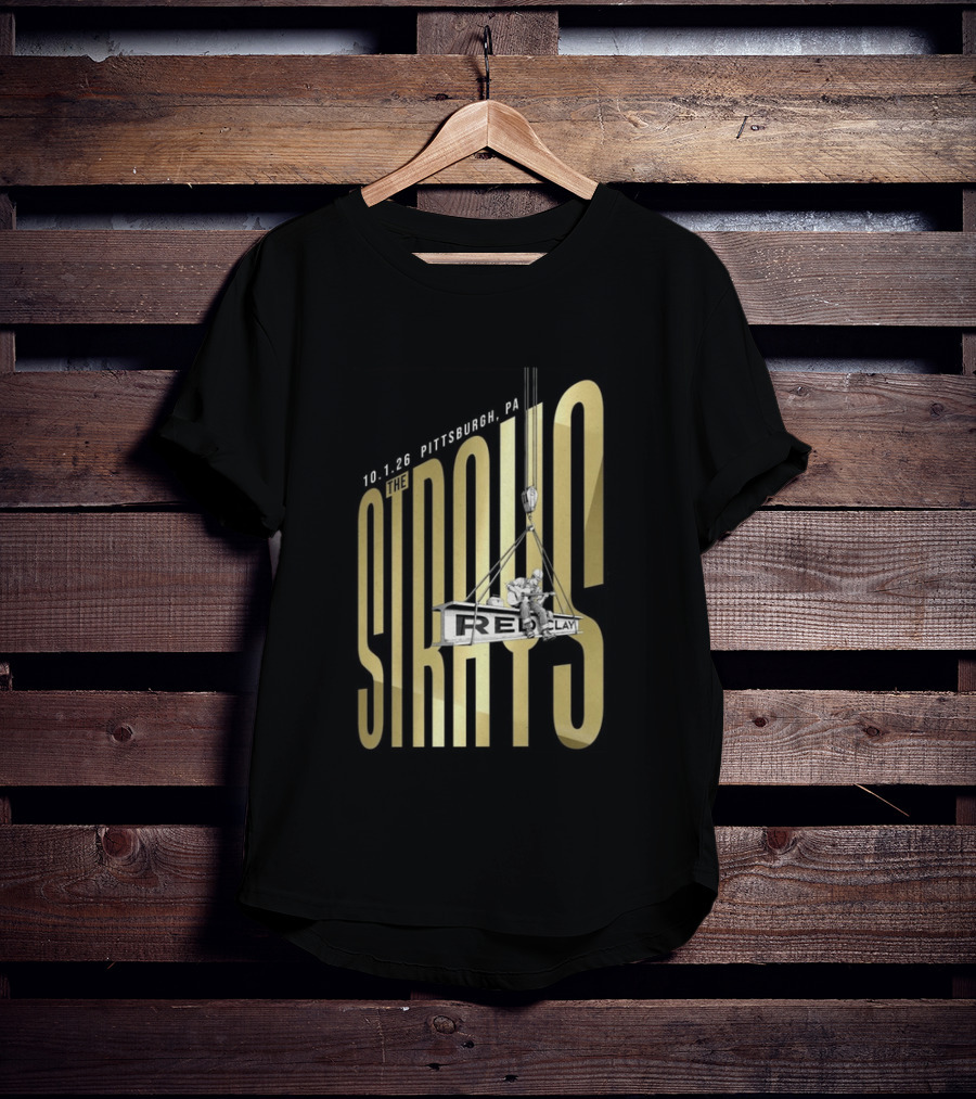 10.1.26 Pittsburgh PA The Red Clay Strays T-Shirt