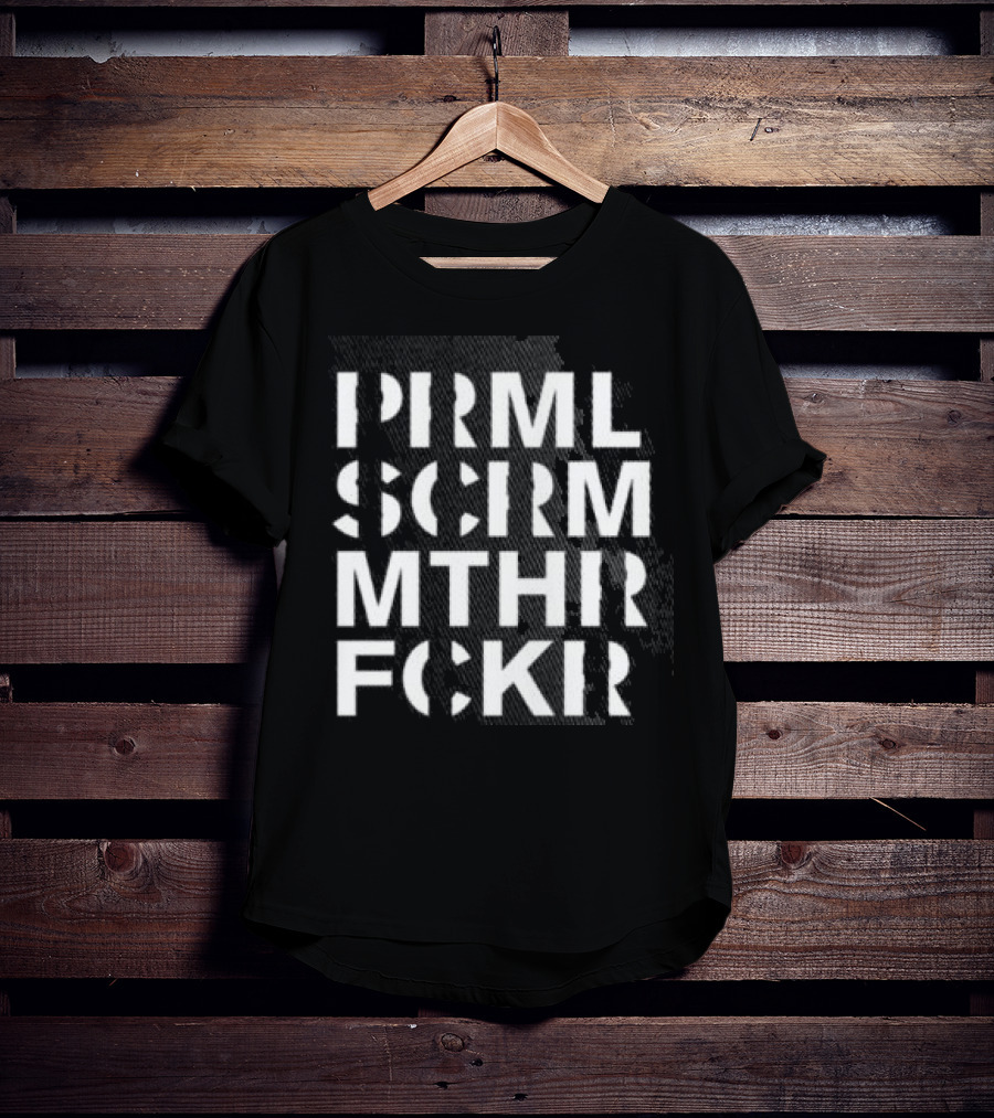 Primal Scream Mthr Fckr Trucker Hat T-Shirt
