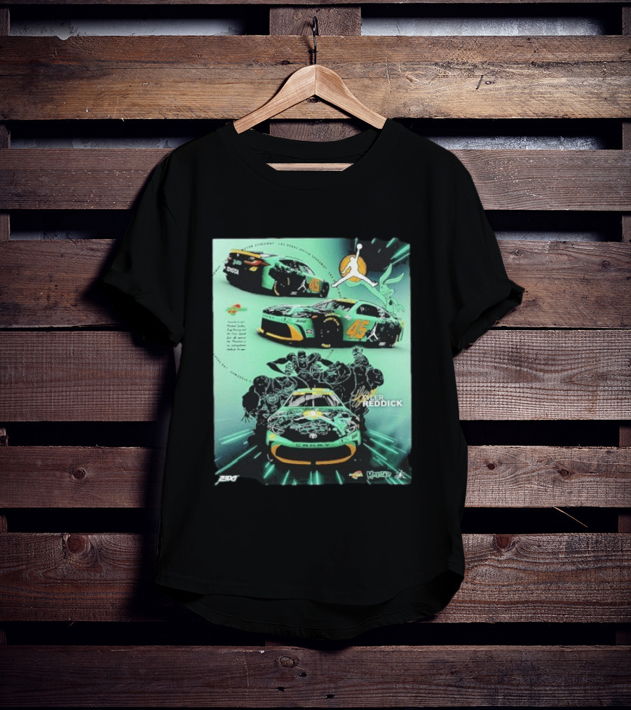 Tyler Reddick 45 Camry Jordan Monstars Las Vegas Racing T-Shirt