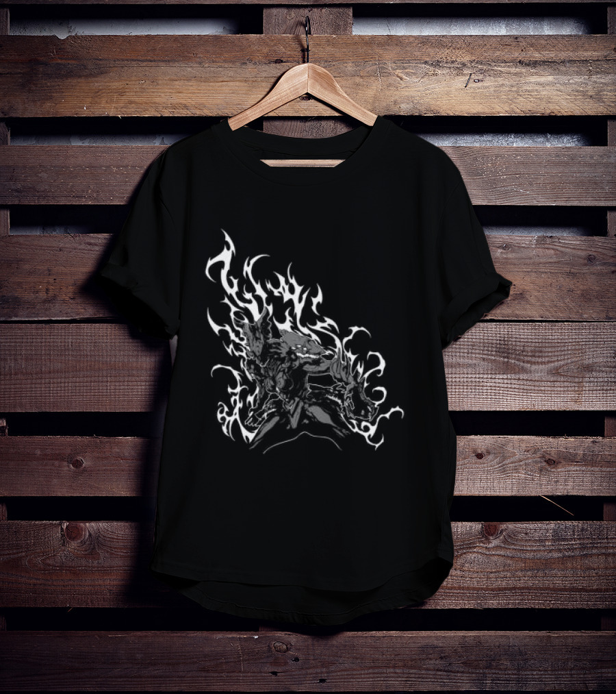 Warframe Store Conquera Voruna Heavyweight Flame T-Shirt