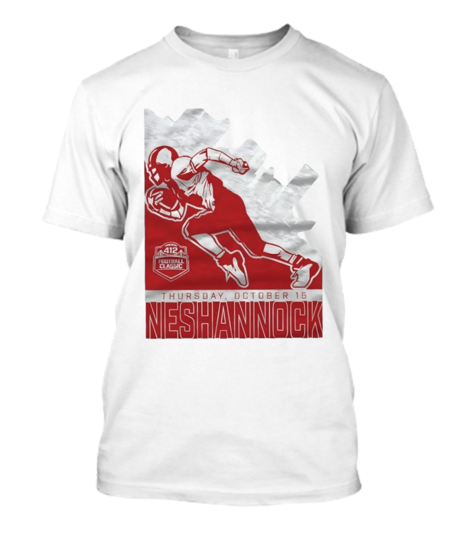 412 Football Classic Neshannock Thursday October 15 T-Shirt