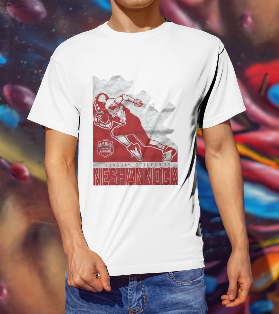 412 Football Classic Neshannock Thursday October 15 T-Shirt