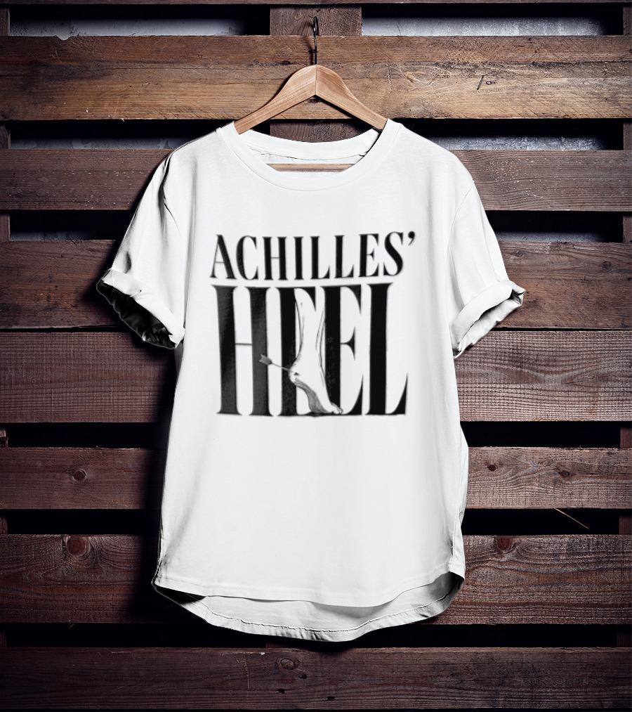 Achilles' Heel Human Foot Pierced By Arrow T-Shirt