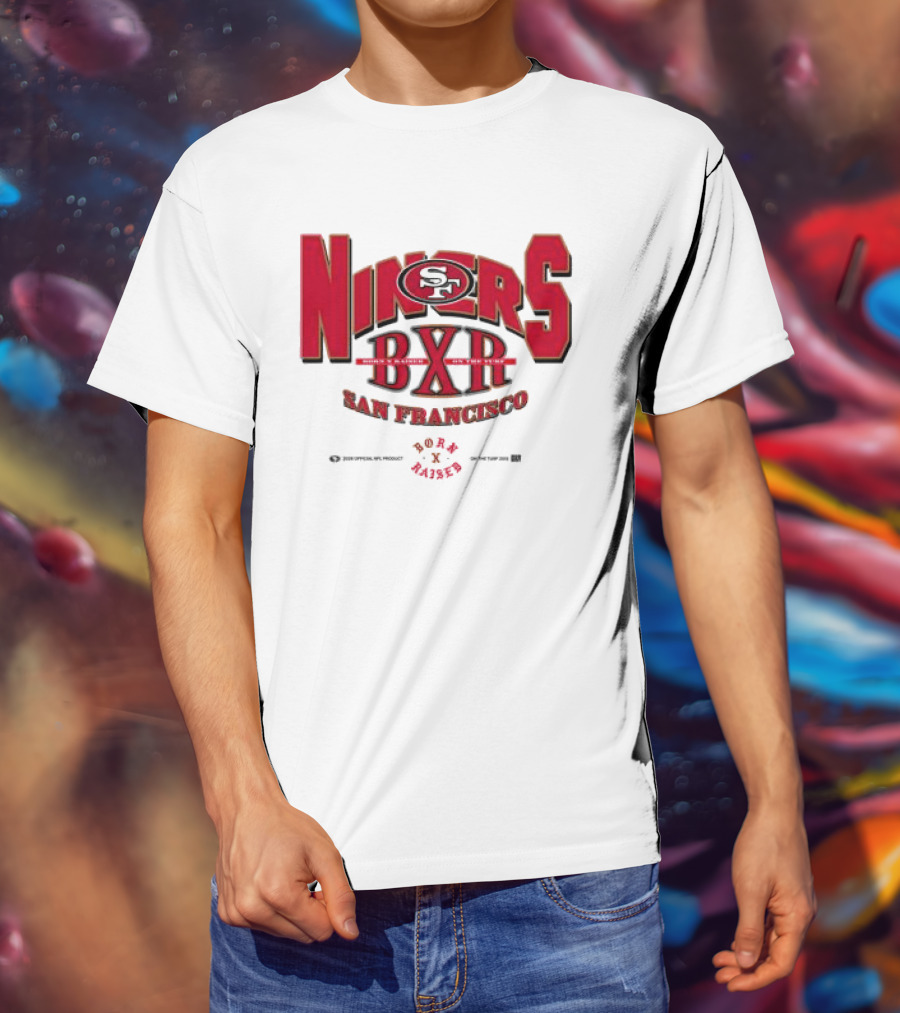 Born X Raised San Francisco 49ers Niners BXR Collaboration T-Shirt