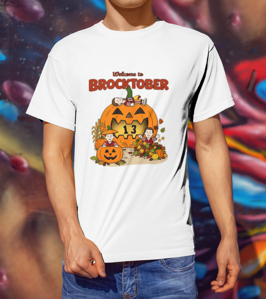 Welcome To Brocktober Pumpkin 13 Fall Festival T-Shirt