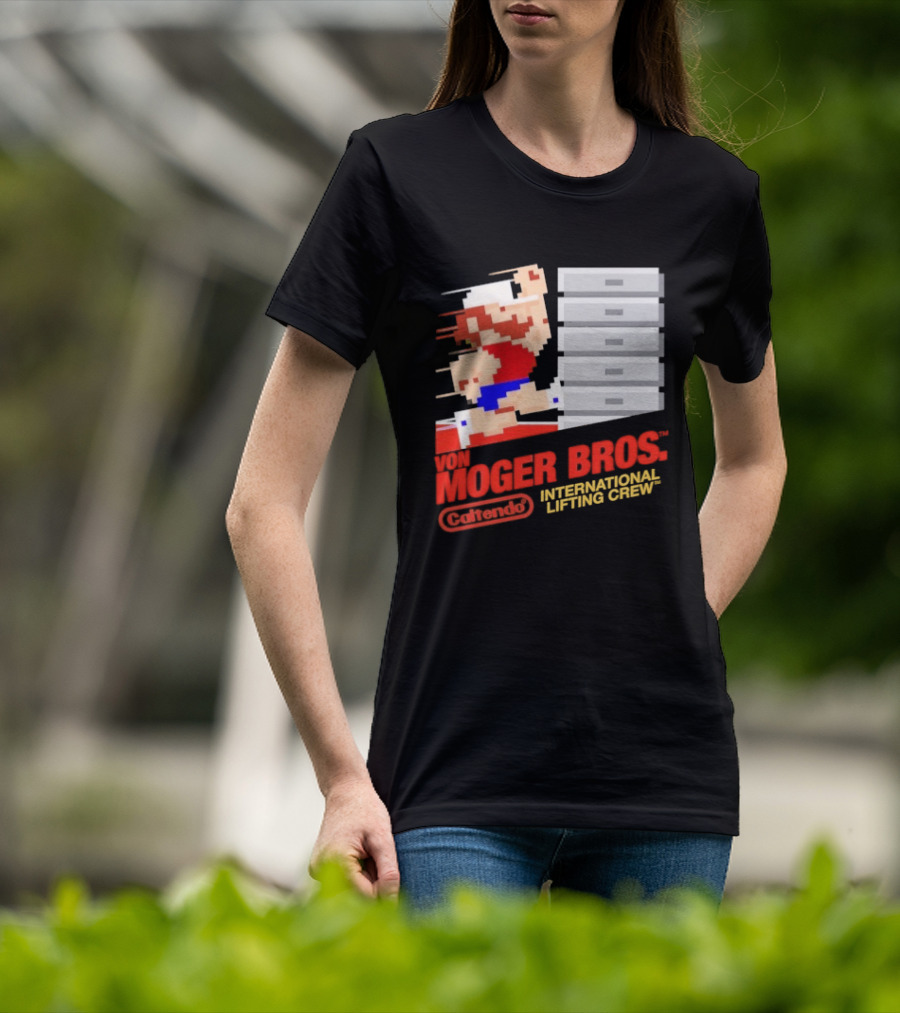 Calum Von Moger Bros Caltendo International Lifting Crew T-Shirt
