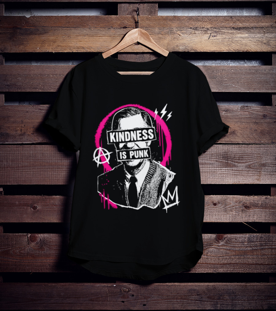 Fred Rogers Kindness Is Punk Anarchy T-Shirt