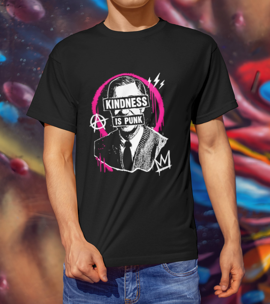 Fred Rogers Kindness Is Punk Anarchy T-Shirt