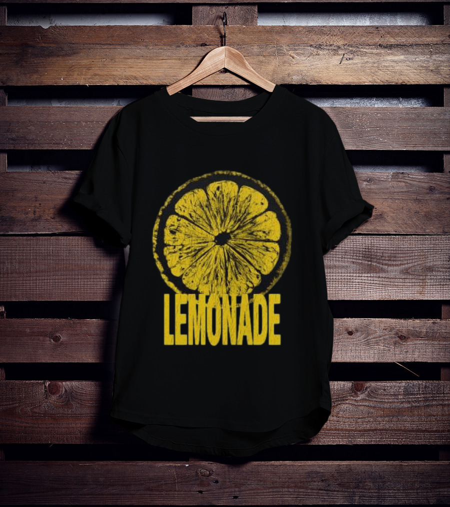 Louis Tomlinson Store Lemonade Black Vintage Citrus Slice Retro Music Fan Merchandise T-Shirt