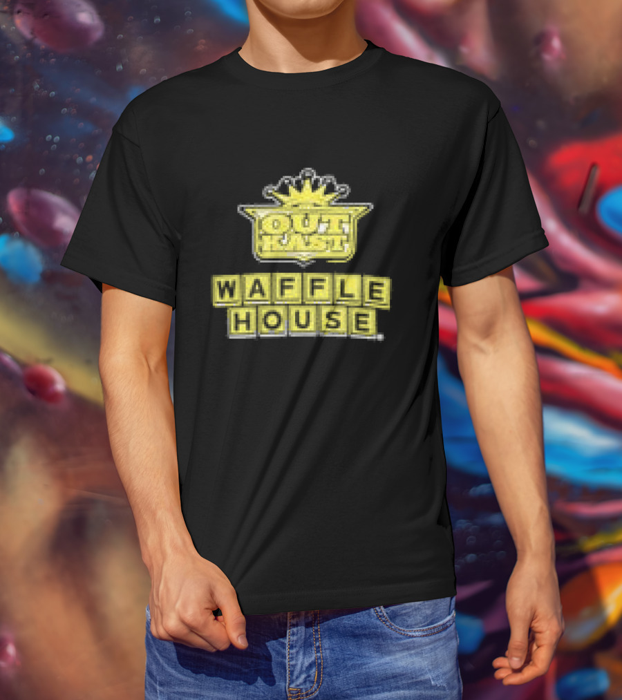 Outkast Waffle House Record Collaboration T-Shirt