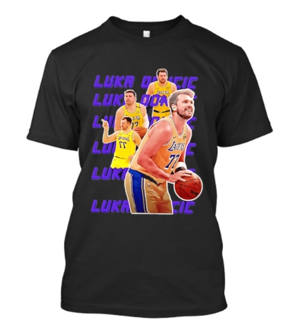 Luka Doncic Los Angeles Lakers 2026 Basketball Player 77 T-Shirt