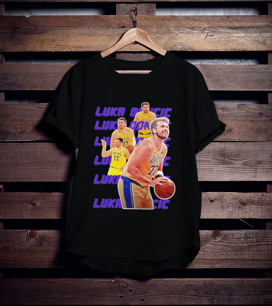 Luka Doncic Los Angeles Lakers 2026 Basketball Player 77 T-Shirt