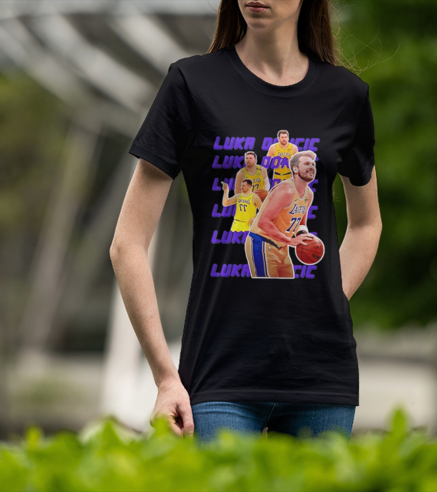 Luka Doncic Los Angeles Lakers 2026 Basketball Player 77 T-Shirt