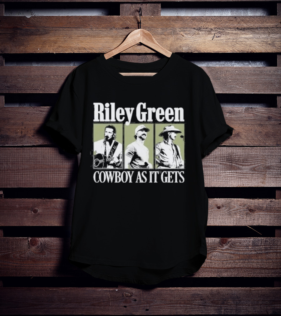 Riley Green Cowboy As It Gets T-Shirt