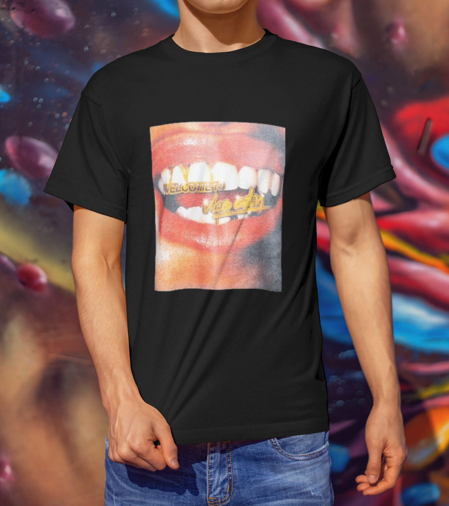 Miami Heat Store Court Culture Vice City Welcome Grill Oversized T-Shirt