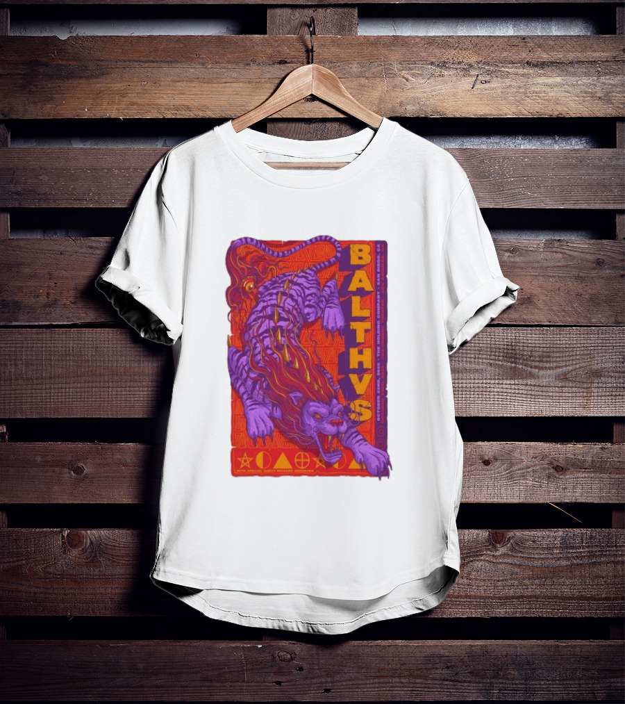 Balthvs San Diego October 22 2026 Featuring Richard Houghten Vibrant Lion T-Shirt