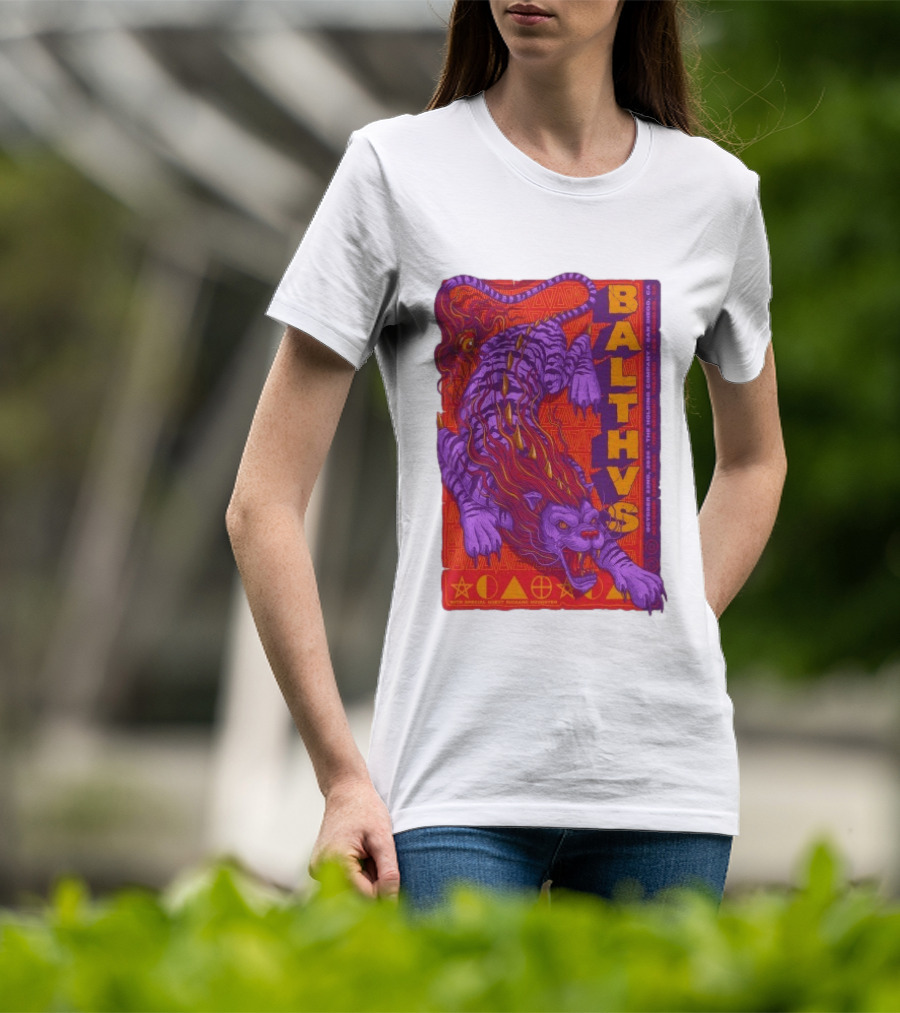 Balthvs San Diego October 22 2026 Featuring Richard Houghten Vibrant Lion T-Shirt