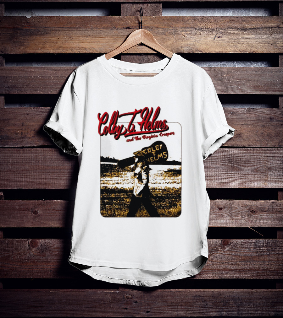 Colby Helms And The Virginia Creepers Travelin' Man Acoustic Journey T-Shirt