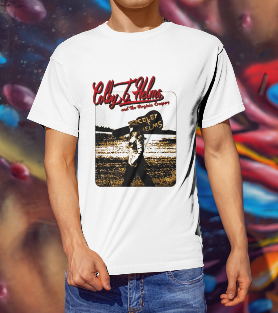 Colby Helms And The Virginia Creepers Travelin' Man Acoustic Journey T-Shirt