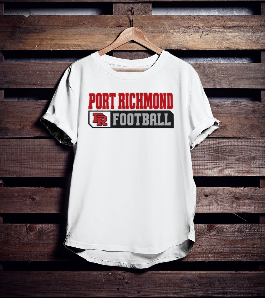 Jeff Stoutland Port Richmond DR Football T-Shirt