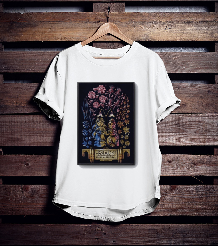 First Aid Kit September 29 30 2026 Royal Albert Hall London With Floral T-Shirt