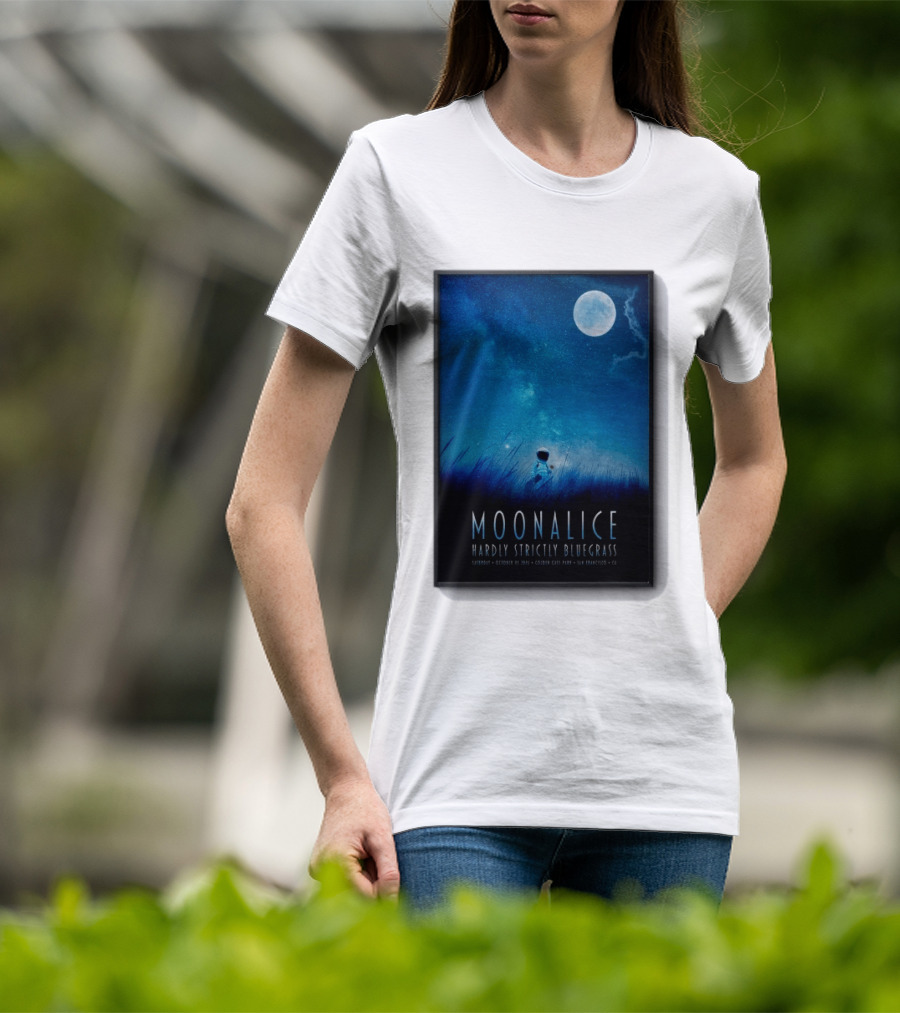 Original Moonalice Hardly Strictly Bluegrass October 3 2026 Golden Gate Park San Francisco CA T-Shirt