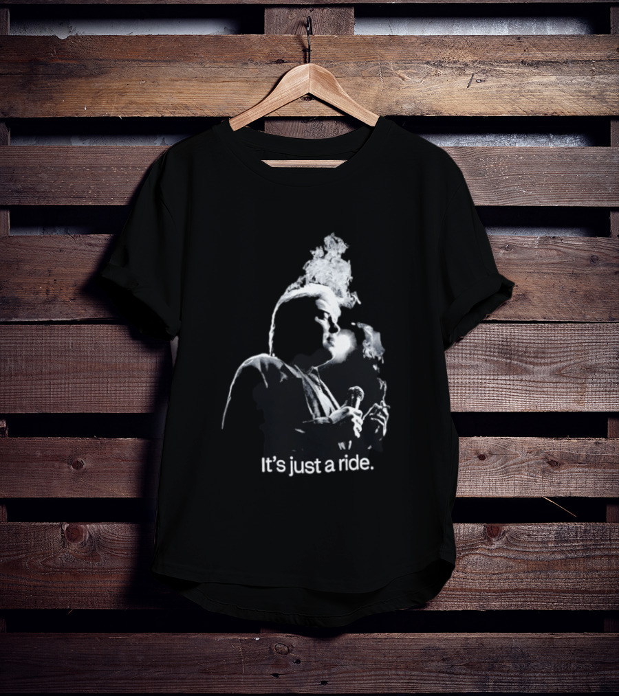 Bill Hicks It's Just A Ride Smoking Microphone T-Shirt