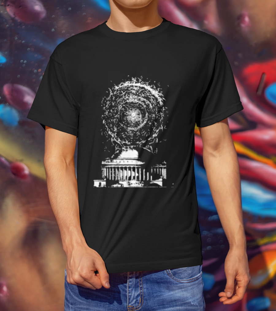Ethel Cain Temple Onanist Vintage Architectural T-Shirt