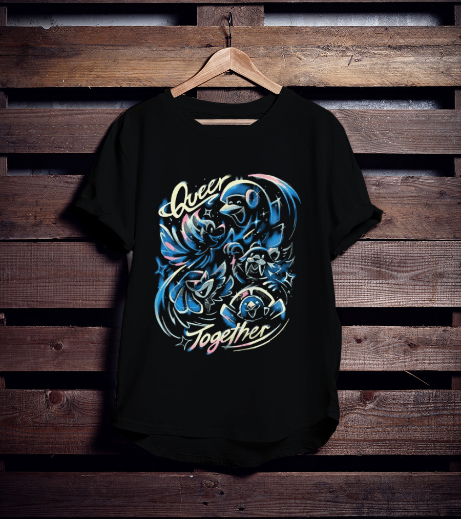 Games Done Quick Queer Together Celestial Fantasy T-Shirt